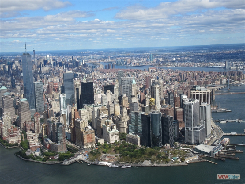Luftbild Manhattan